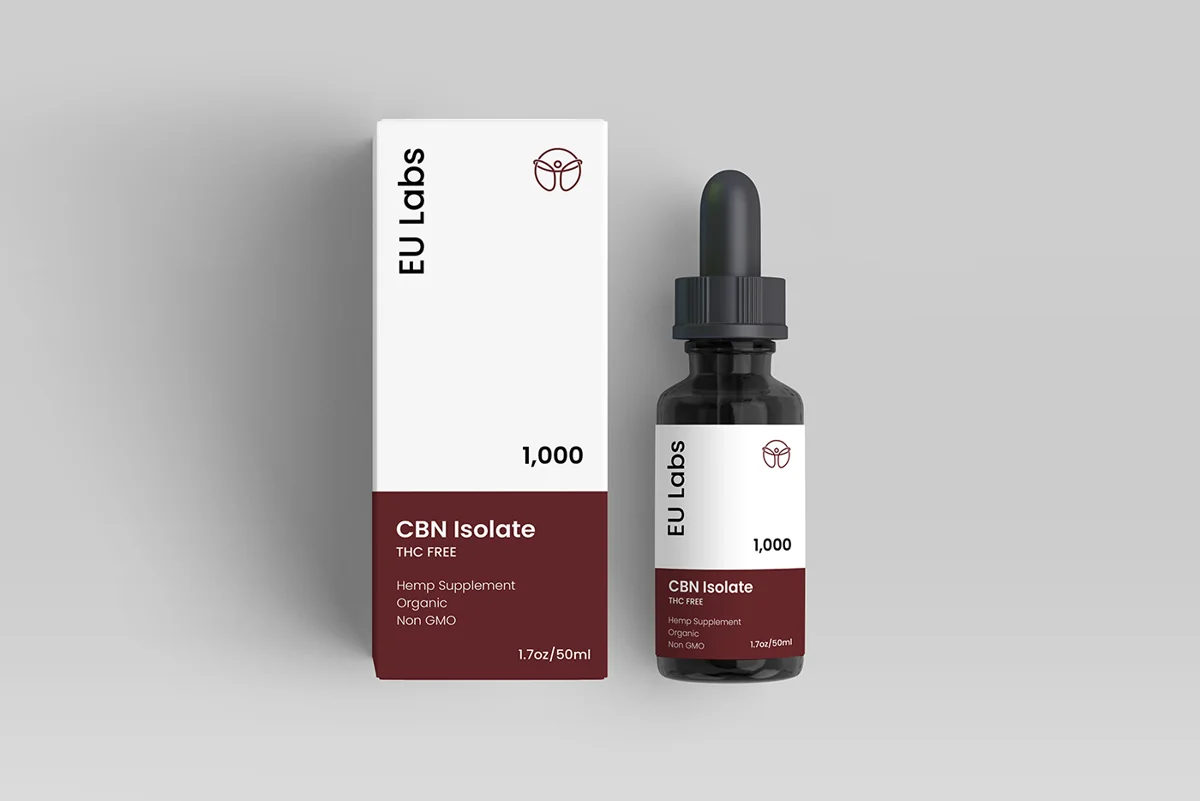 1000mg CBN oil (cannabinol) bottle and box — CBD Oil Newcastle